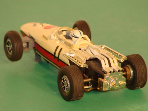 1/32ND SCALE 1967 HONDA RA273 V12/ JOHN SURTEES, PAINTED BY S.T.GOOI