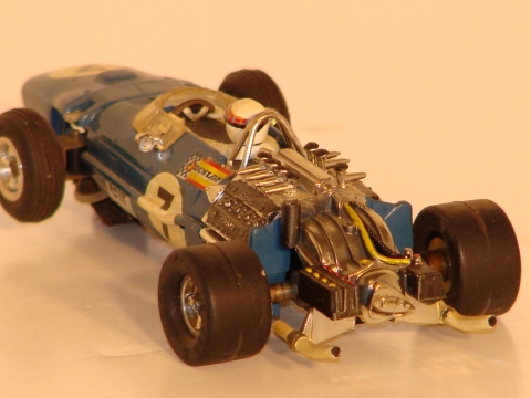 1/32ND SCALE 1968 MATRA FORD MS11 V8,JACKIE STEWART. PAINTED BY S.T.GOOI