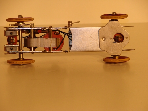 UNDERSIDE OF THE 1912 CHASSIS