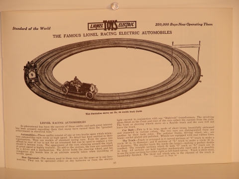 1912 CATOLOG SHOWING THE RAIL SET