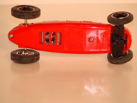 BOTTOM OF THE 1/32ND SCALE AUTO UNION TYPE C 1936