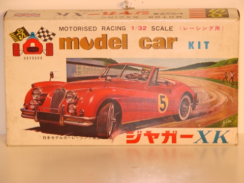 BOX FOR THE 1/32ND SCALE JAG XK120. MIB