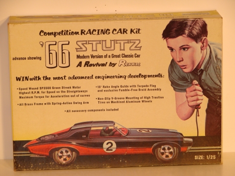 BOX TOP OF THE 1966 STUTZ