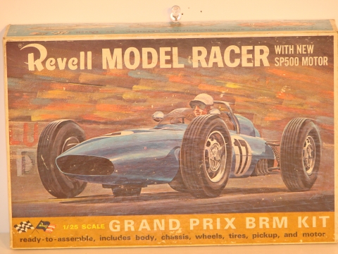 BOX TOP FOR THE 1/24TH SCALE 1962 BRM P57. MIB