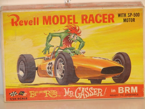 BOX TOP OF THE 1/24TH SCALE MR GASSER.MIB