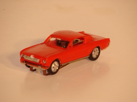 1/43 James Bond Ford Mustang with Gilbert wheels & chassis.1965
