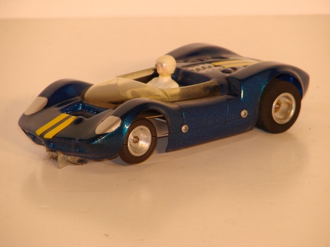 1/24TH SCALE VACUUM BODY BLUE MONSTER.MCLAREN ELVA.I SSUED 1967
