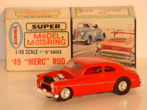1/48TH SCALE 1949 MERCURY HOT ROD COUPE. MADE 1964-65