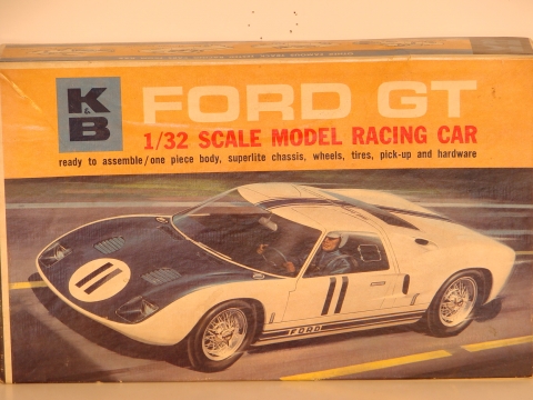 BOX TOP FOR THE 1/32ND SCALE FORD GT 40
