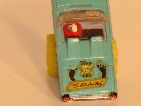 UPPERVIEW OF THE HO SCALE FORD T BIRD