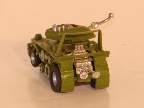 BACK VIEW OF THE HO SCALE PEACE TANK