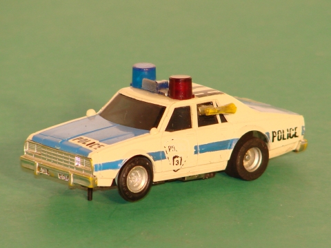 HO SCALE CHEVY POLICE CAR
