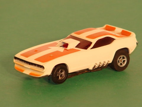 HO SCALE PLYMOUTH CUDA FUNNY CAR