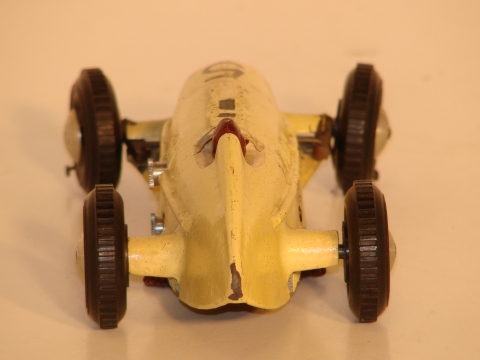 BACK VIEW OF THE ALFA ROMEO CAR