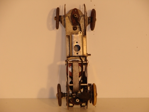 TOP VIEW OF THE 1912 CHASSIS