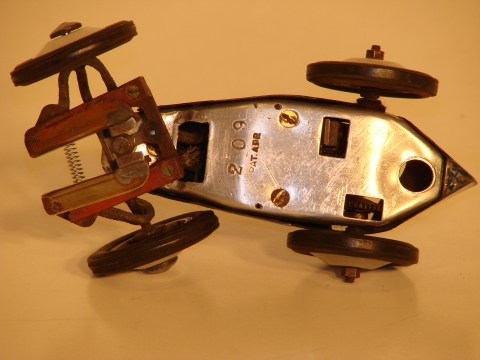 UNDERSIDE OF THE CHASSIS